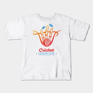 Cricket League Kids T-Shirt